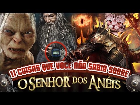 11 coisas que você não sabia sobre O SENHOR DOS ANÉIS