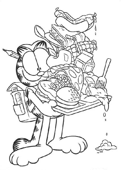 desenhos do Garfield