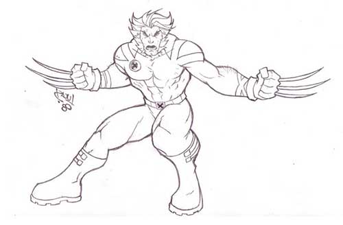 Desenhos do Wolverine 2 Desenhos-do-Wolverine-2