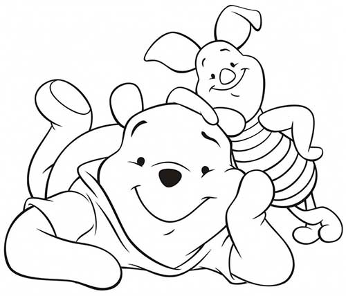 30 Ursinho Puff (Pooh) para Imprimir e Colorir em Casa