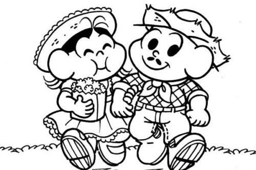desenho da magali intuito pedagogico