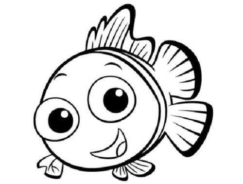 peixe para imprimir