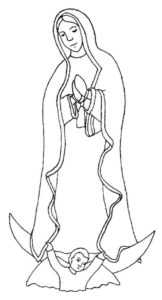 35+ Desenhos Católicos para Imprimir e Colorir / Pintar