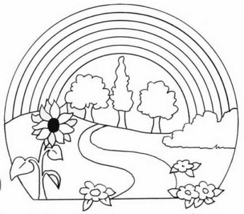 49 Desenhos da Natureza para Colorir em Casa e se Divertir!