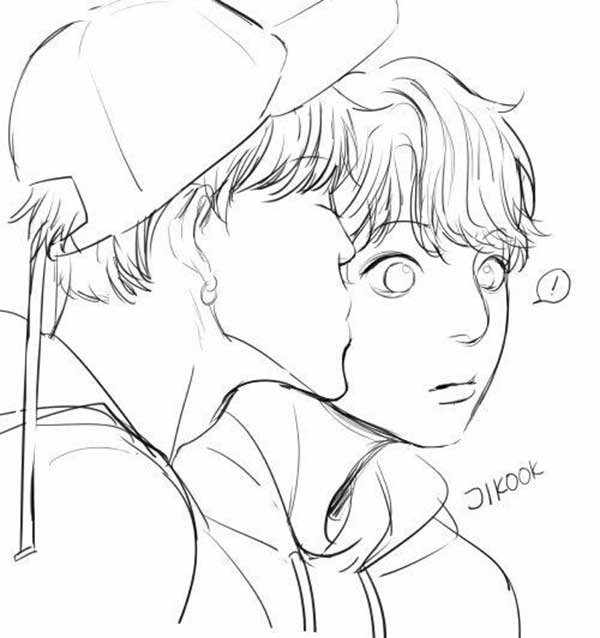 desenhos do kpop