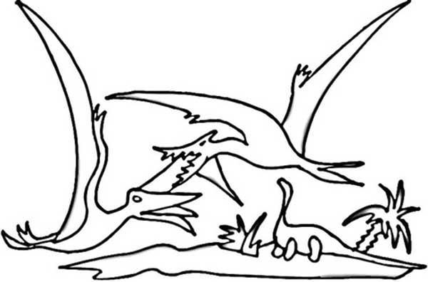 Pterodactilo 2 voando