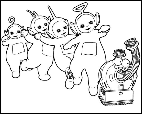 Desenhos dos Teletubbies 2 animação infantil
