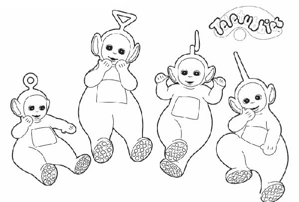 Teletubbies 3 todos os personagens
