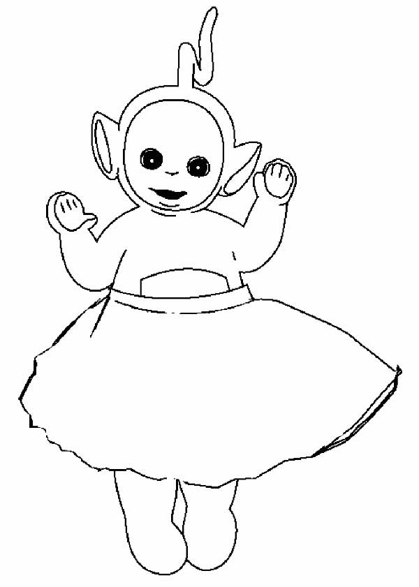 lala com vestido