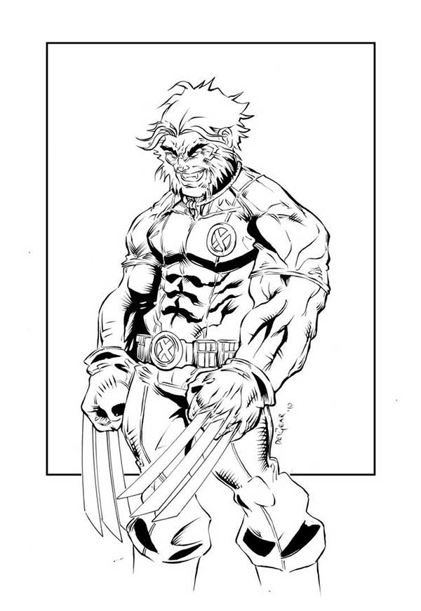 com garras wolverine