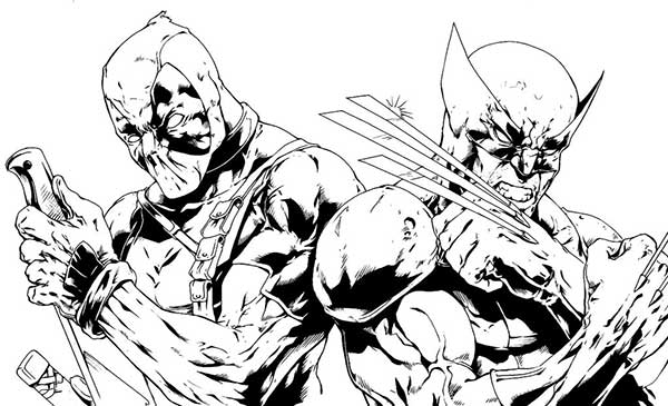 da marvel desenhos do wolverine
