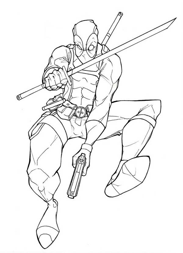 desenhos do deadpool