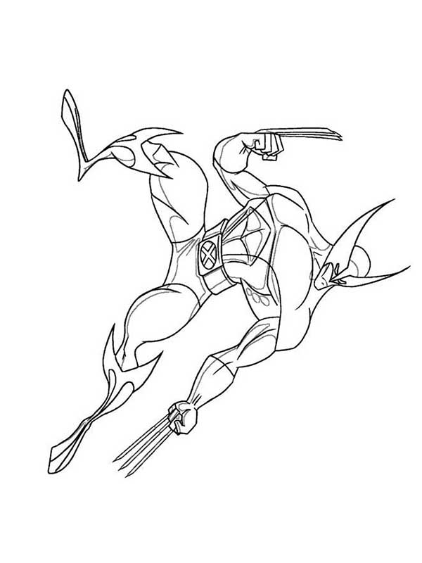 wolverine wolverine para imprimir