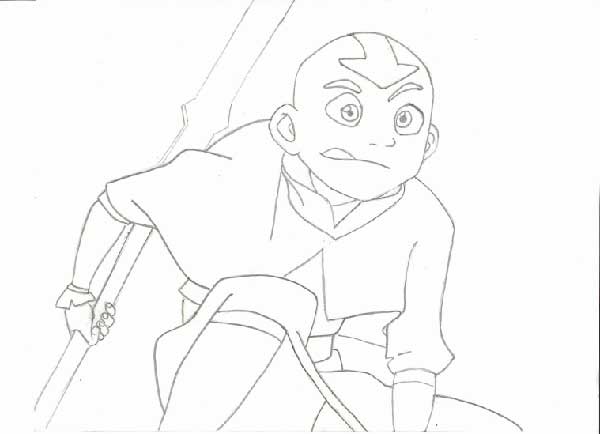Desenhos do Avatar para pintar