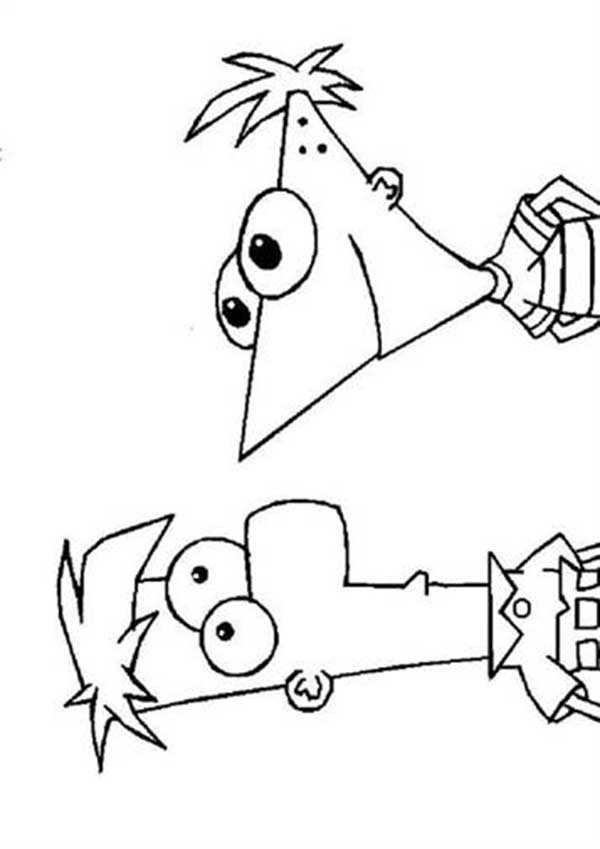 irmaos inventores desenhos do Phineas e Ferb