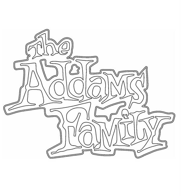 Família Adams para Pintar