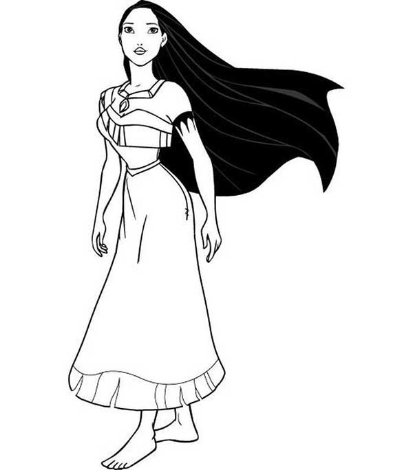 pocahontas para impressao
