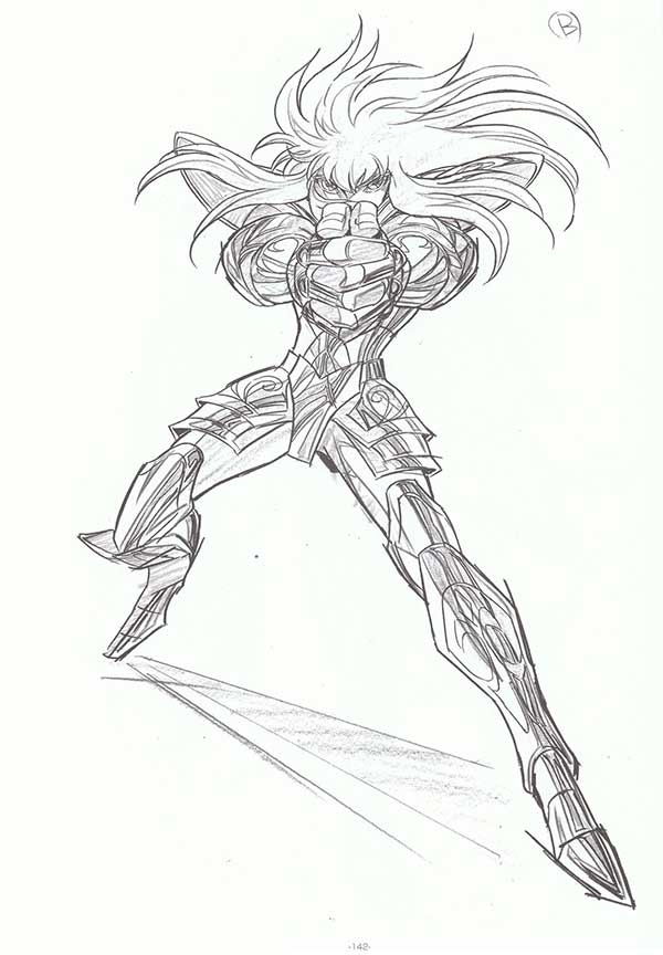 85+ Desenhos dos Cavaleiros do Zodíaco para Imprimir e Colorir/Pintar