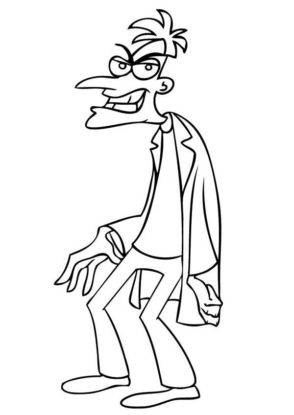 vilao 2 desenhos do Phineas e Ferb