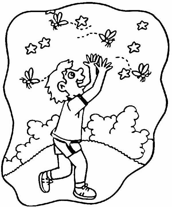 Desenhos de Vagalumes 6 atividades infantis