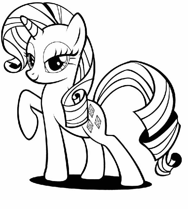 Meu Pequeno Ponei para colorir