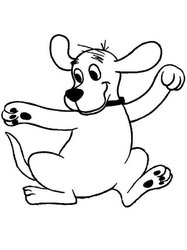 Clifford para imprimir 1 brincando