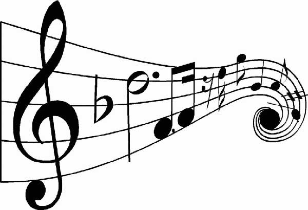 Notas Musicais para colorir