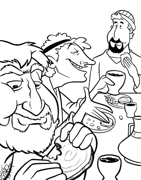 Santa Ceia para imprimir em casa desenhos da santa ceia para pintar