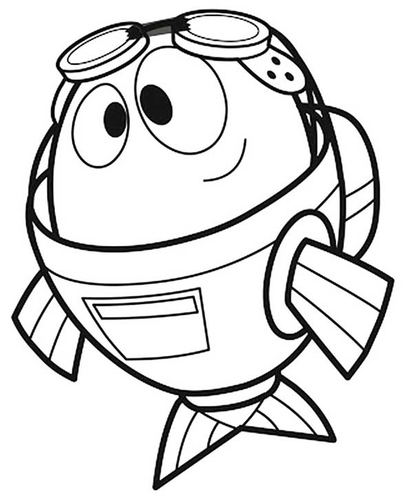 95+ Desenhos do Peixonauta para Imprimir e Colorir em Casa