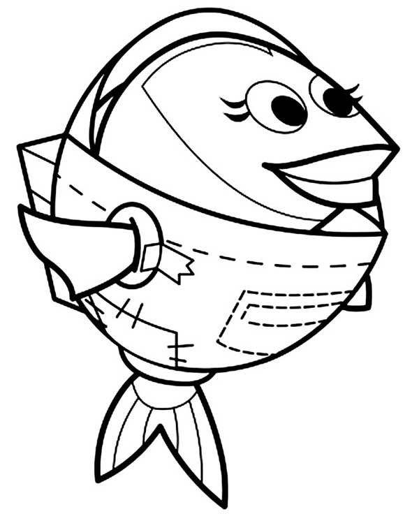95+ Desenhos do Peixonauta para Imprimir e Colorir em Casa
