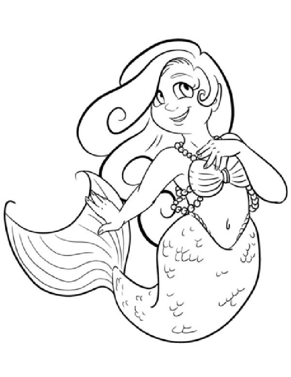 sereia para colorir em casa sereia para colorir em casa