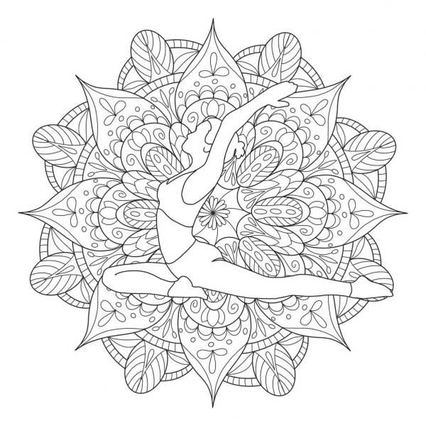 yoga 1 com flor em mandala