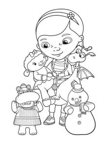 77+ Desenhos da Doutora Brinquedos para Imprimir e Colorir