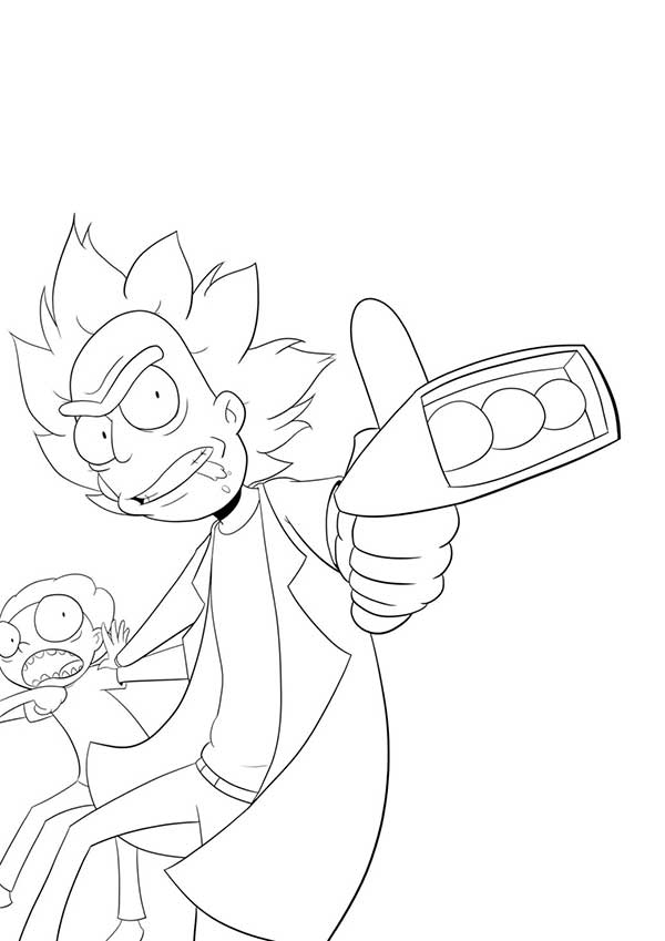 Rick and Morty seleção de fotos