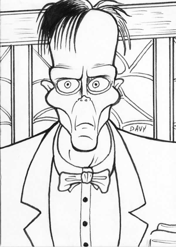 desenhos da família addams