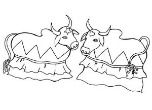 55+ Desenhos do Boi Bumbá para Imprimir e Colorir