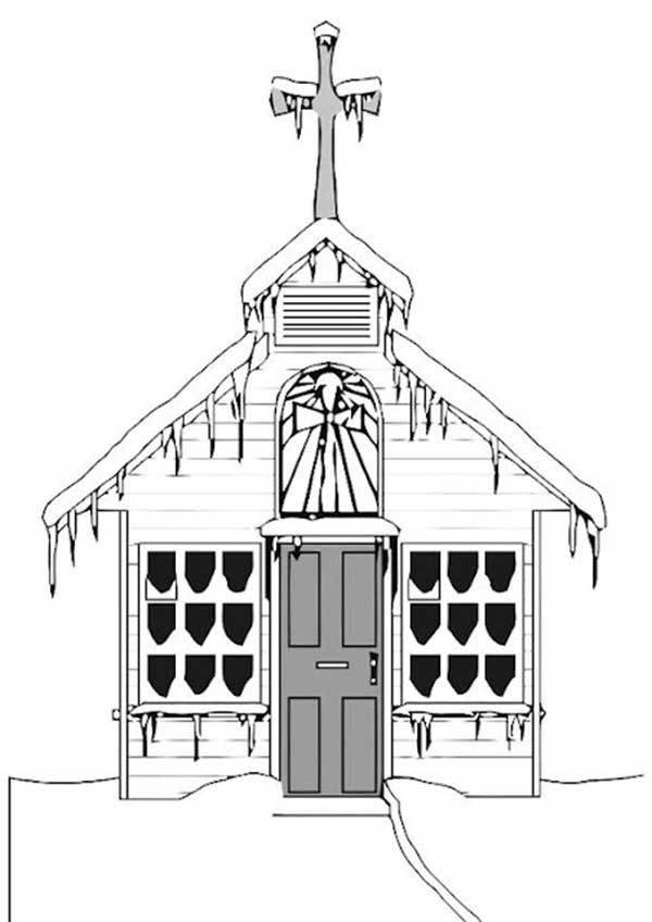 igreja para pintar