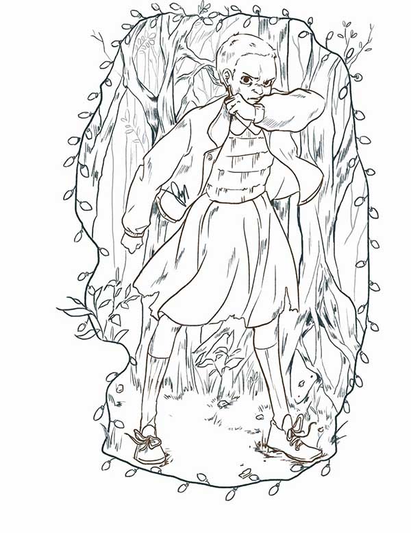 75+ Desenhos do Stranger Things para Imprimir e Colorir