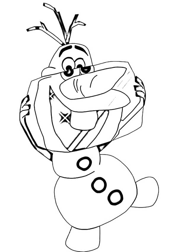 olaf do frozen olaf para impressão