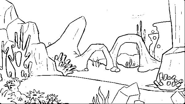 para download 1 Fundo do Mar para pintar