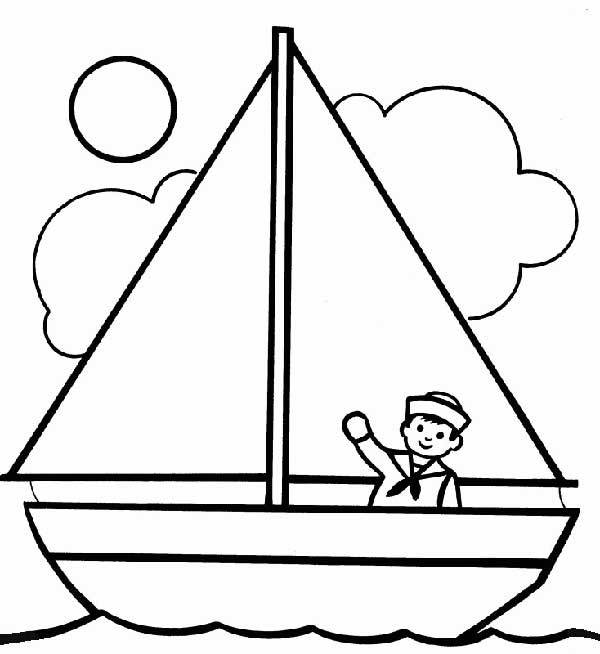 57+ Desenhos de Barcos para Imprimir e Colorir/Pintar