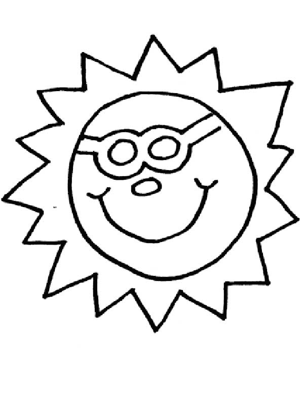 desenho de sol para salvar