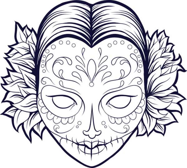 Caveira Mexicana feminina