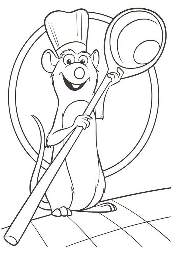 Ratatouille para imprimir
