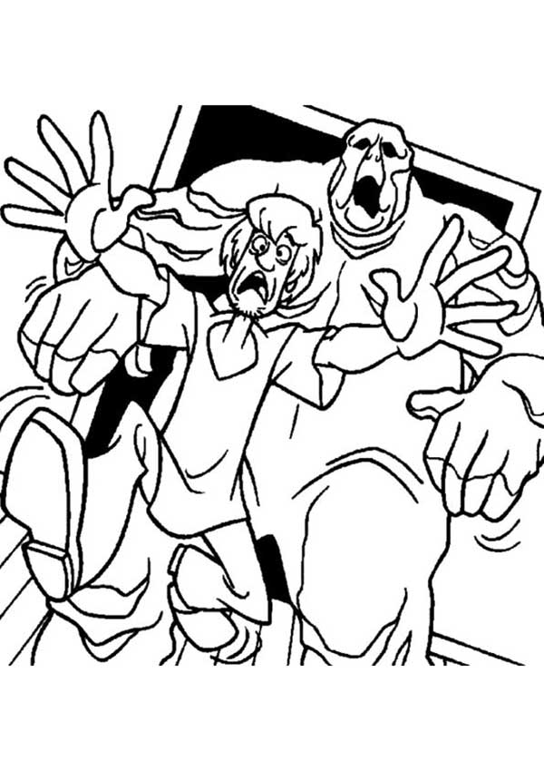 Scooby Doo para colorir