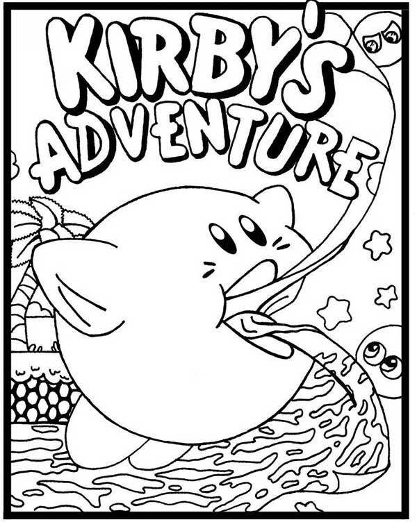 87+ Desenhos do Kirby para Imprimir e Colorir/Pintar