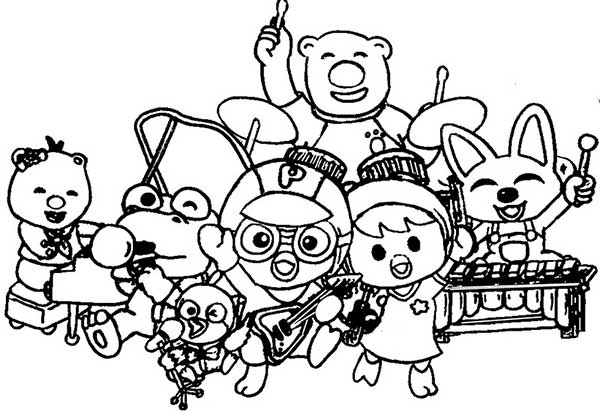 desenhos do pororo