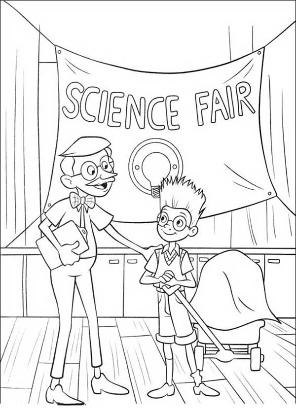 ciencia para pintar desenhos de faculdade