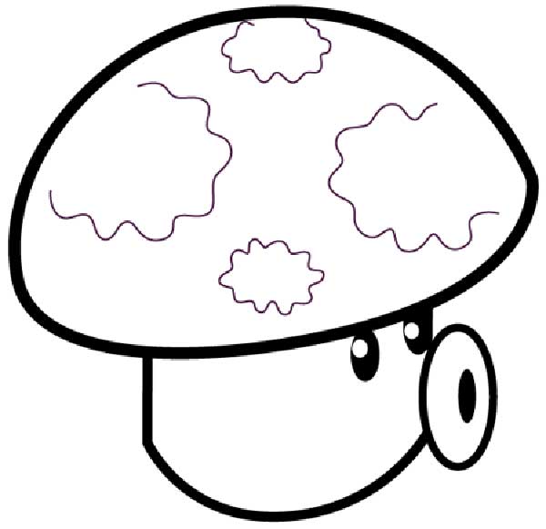 cogumelo desenhos de plantas