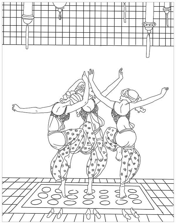 55+ Desenhos de Dança para Imprimir e Colorir (Atividades)